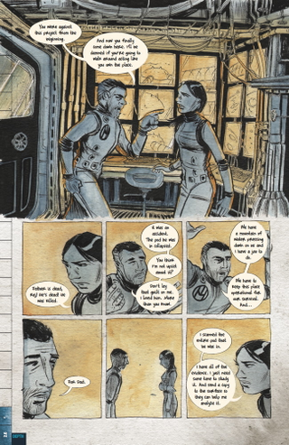 Illustration for article titled Dark Horse exclusive: DEPT. H #2 dives further into a deep-sea murder mystery